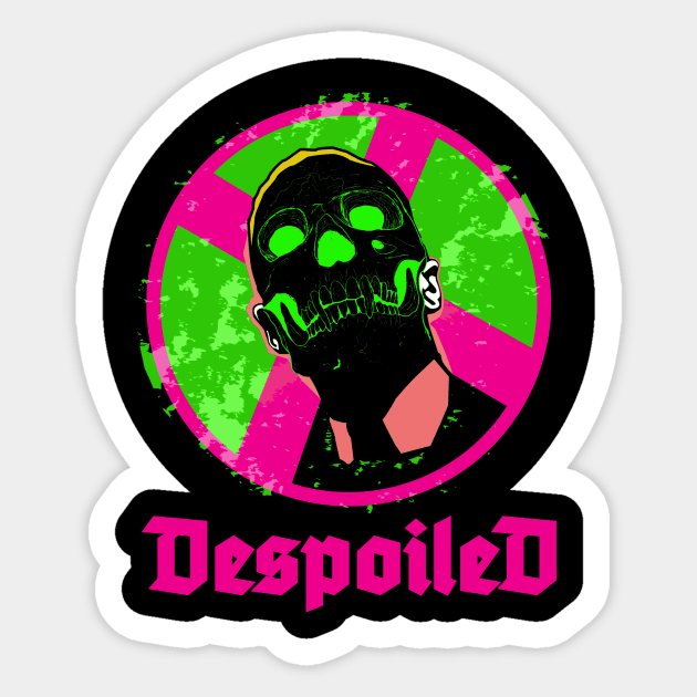 DESPOILED Sticker by theanomalius_merch